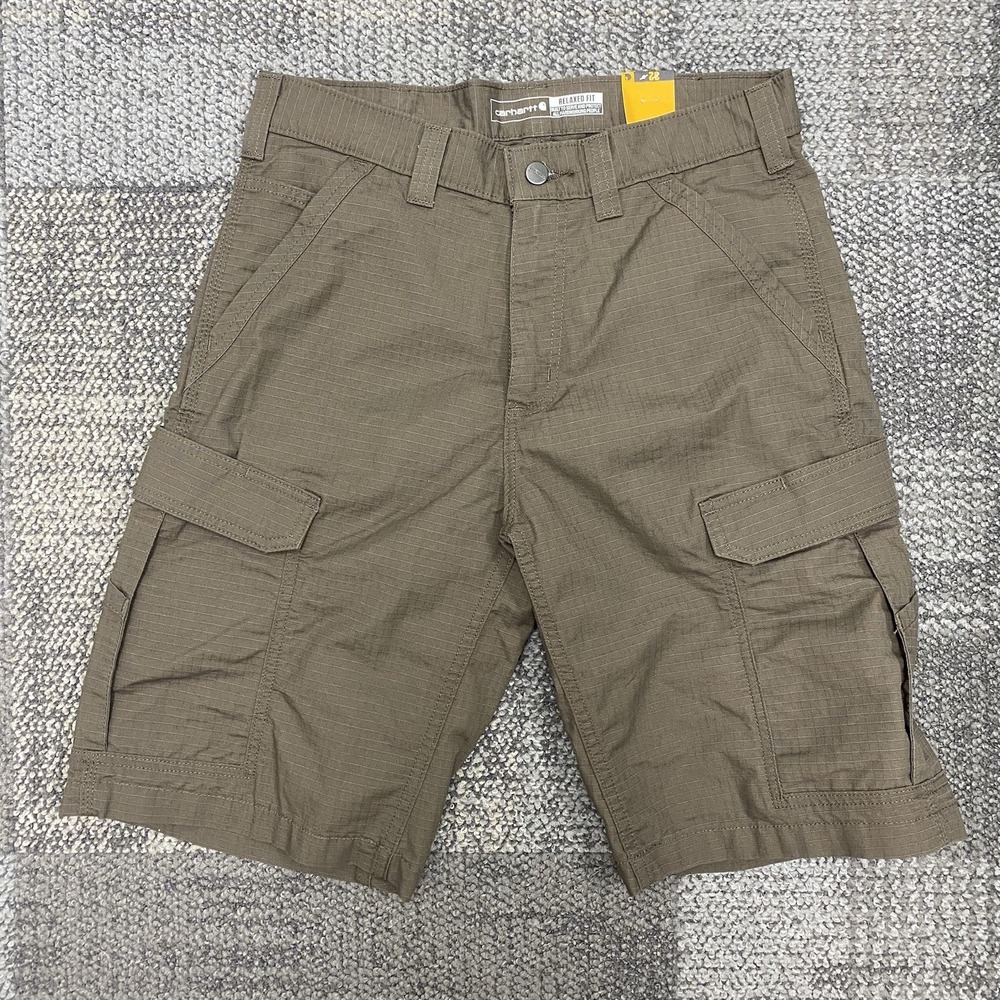 Carhartt Force Relaxed Fit Ripstop Cargo Work Shorts 32 Waist BS3543 M NWT Green